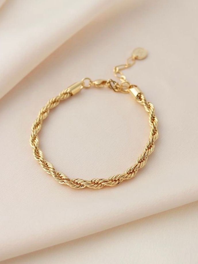 Rope chain bracelet