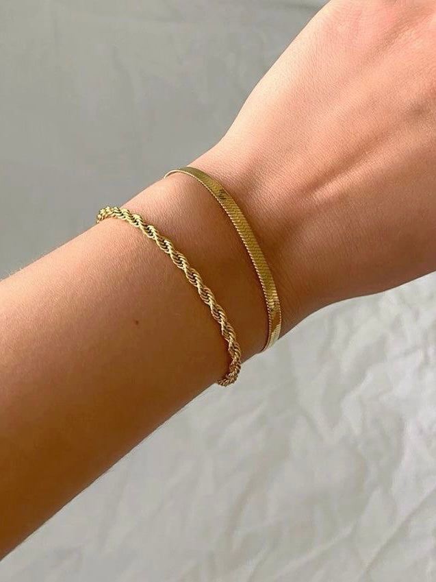 Rope chain bracelet