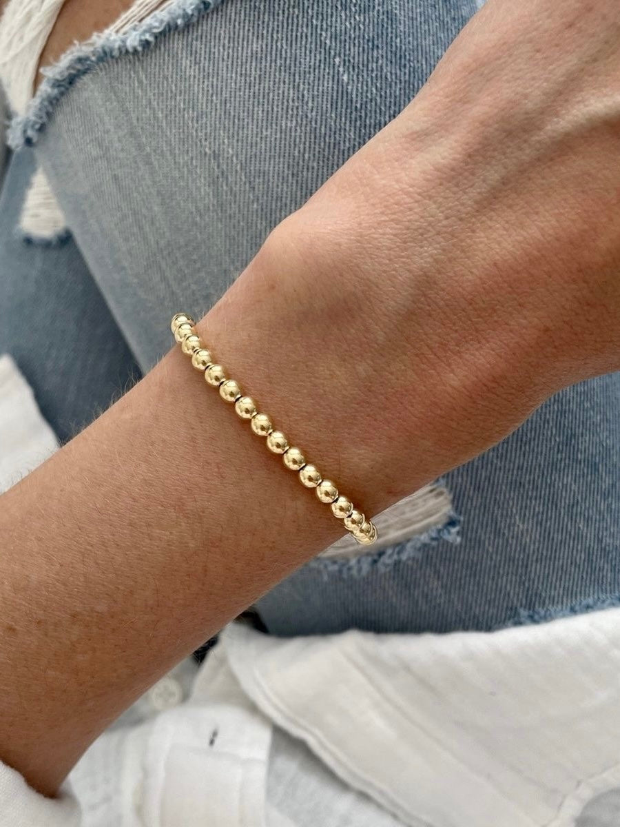 Ball chain bangle