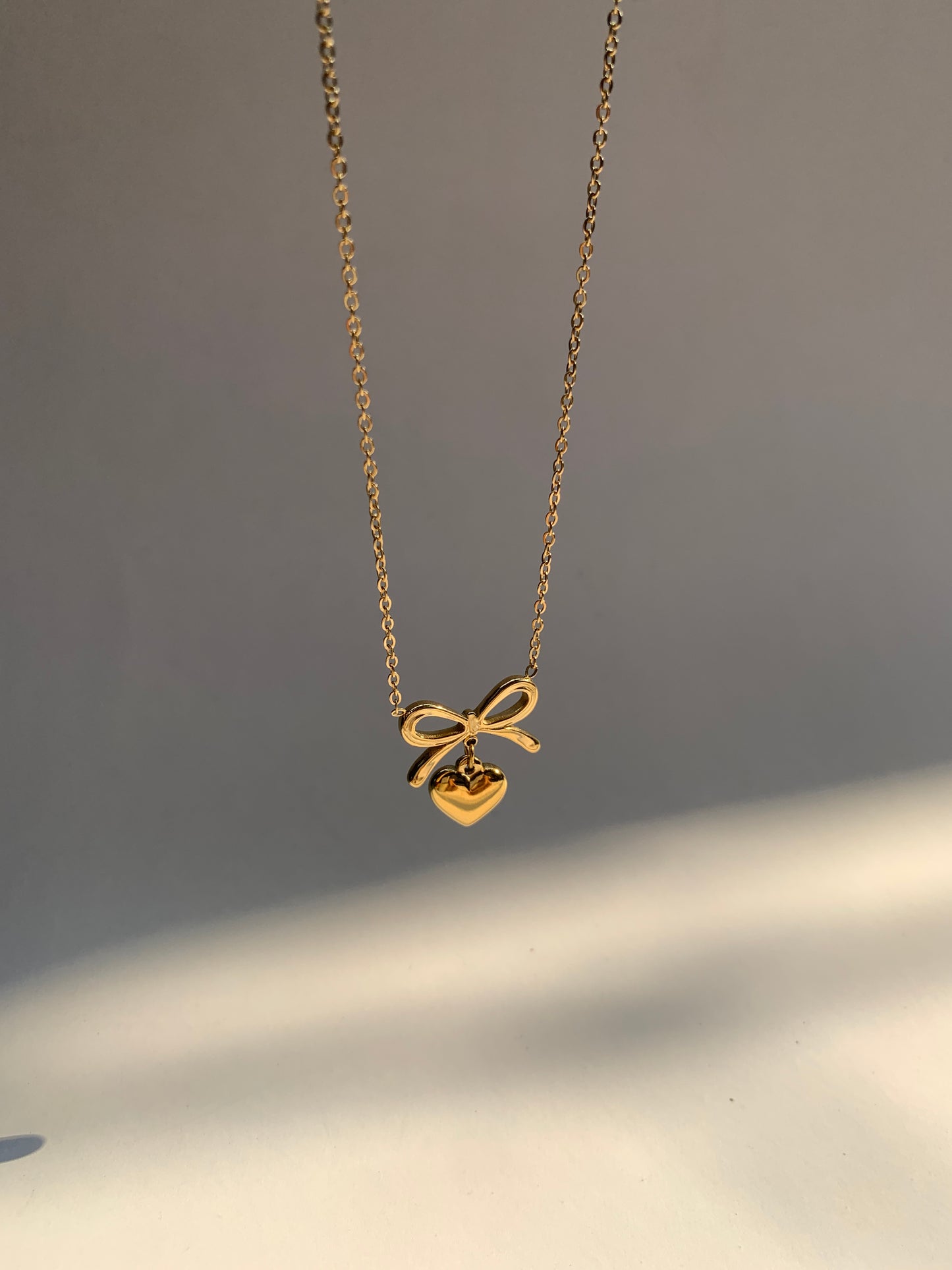 Leila bowtie necklace
