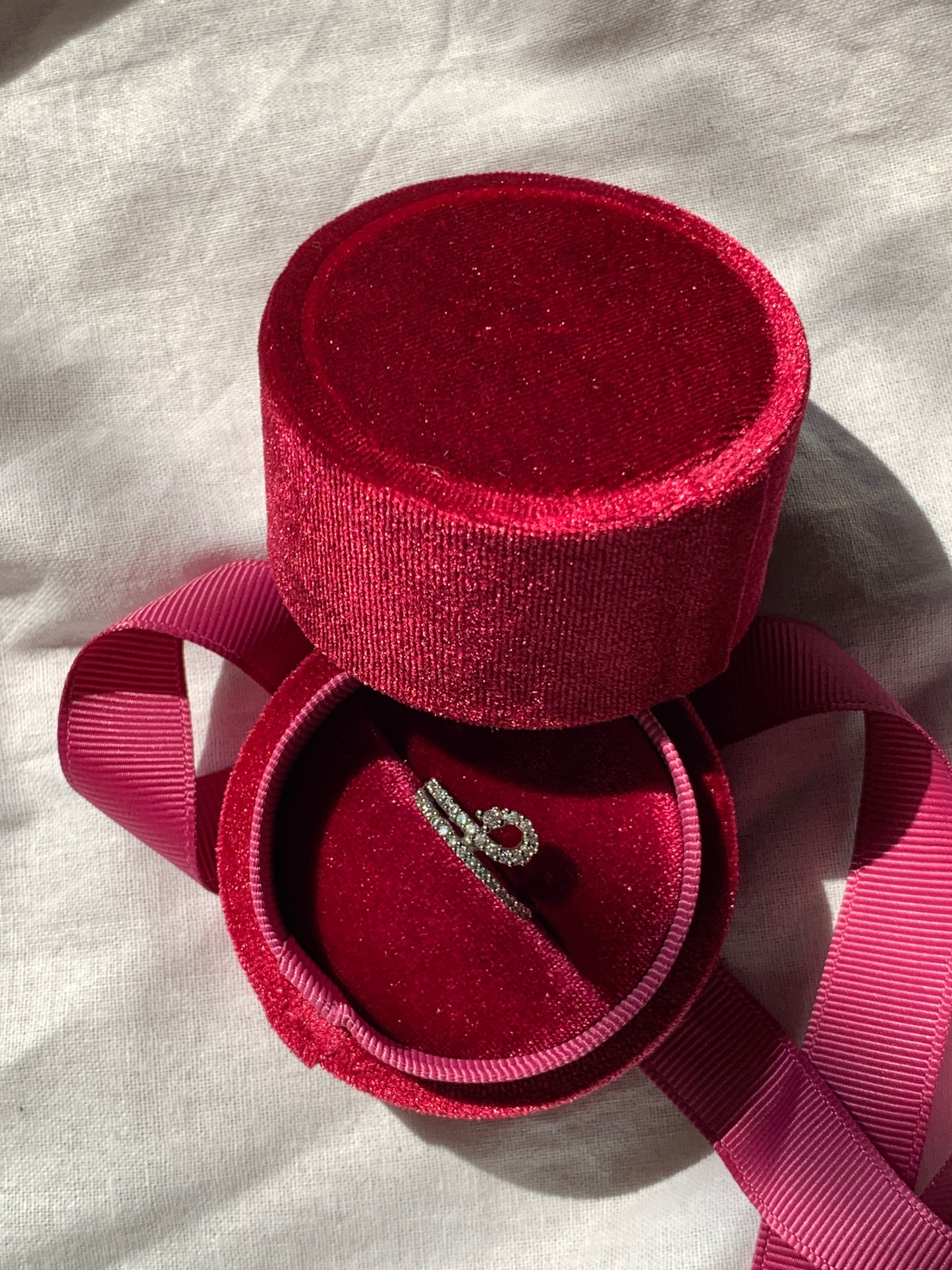 Luxe Velvet Ring Box
