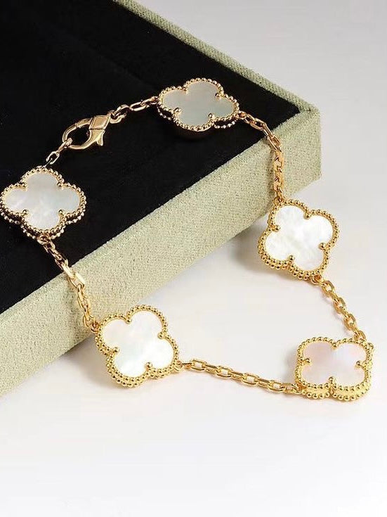 White Clover Bracelet