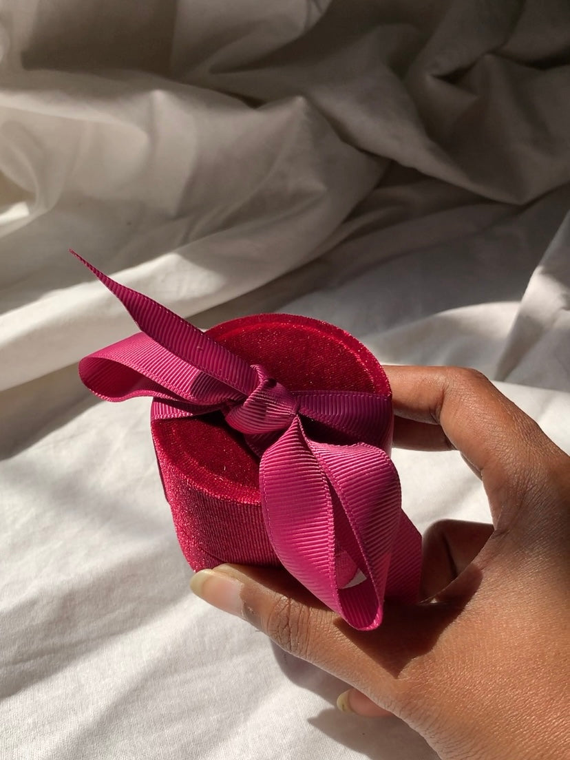 Luxe Velvet Ring Box