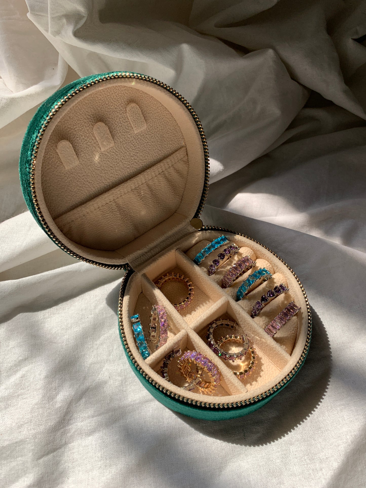 Luxe Velvet Jewellery Box