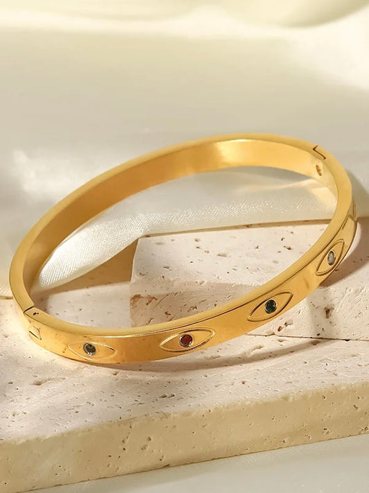 Evil eye bangle