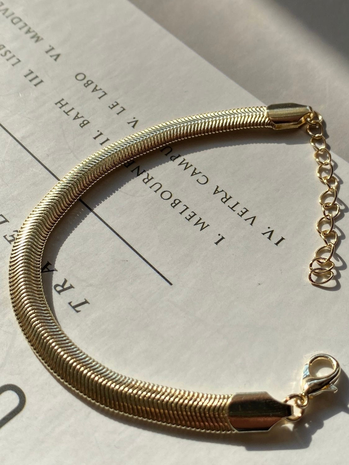 Snake chain Bracelet