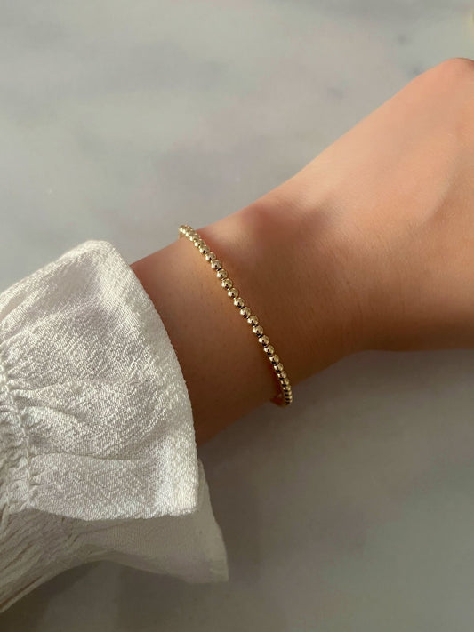 Ball chain bangle