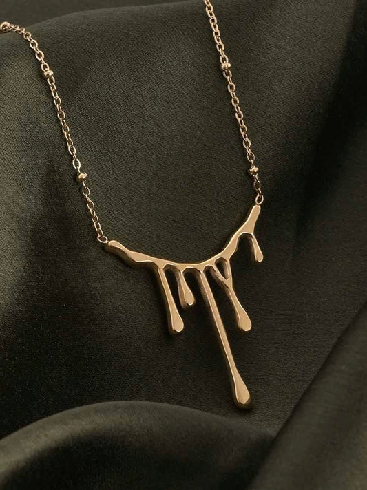 Drip necklace