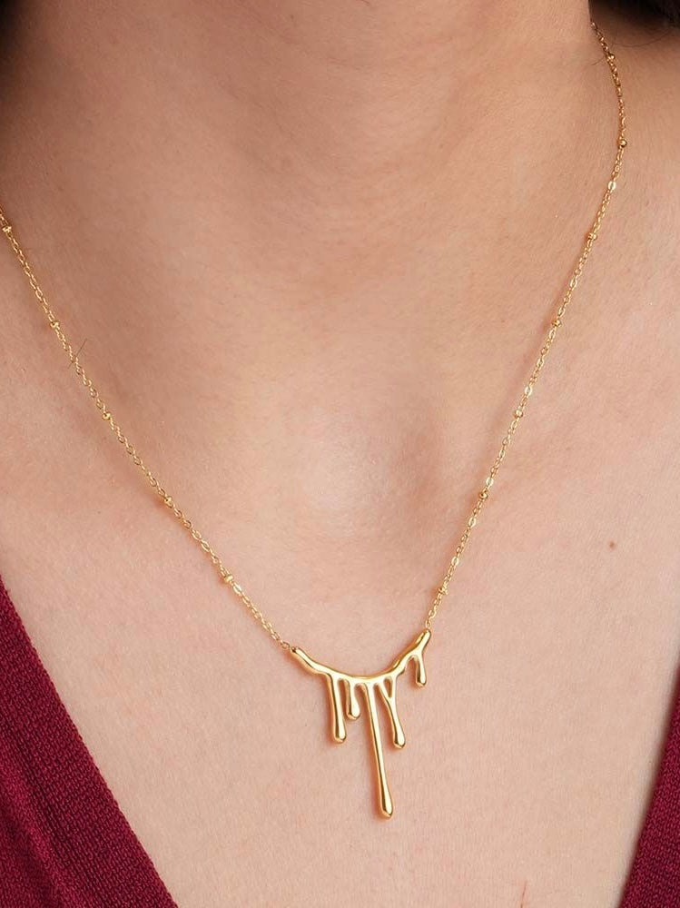 Drip necklace