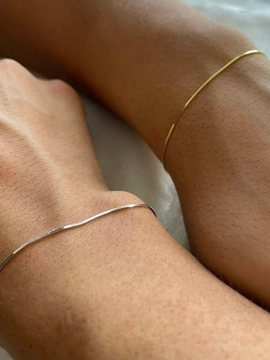 Sleek couple bracelet
